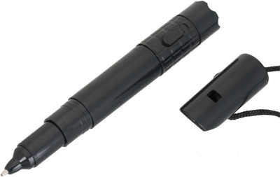 

Gadge Torch and Whistle Black Ball Pen