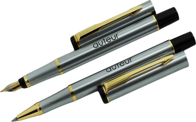 

Auteur Executive Collection Steel Finish Pen Gift Set(Pack of 2)