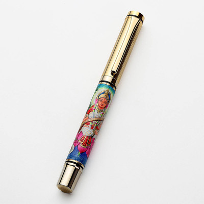 

Omkraft Hand Painted Emotion Roller Ball Pen