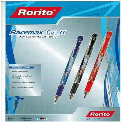 

Rorito FLYMAX BLACK PACK OF 40 PCS Gel Pen(Pack of 40)