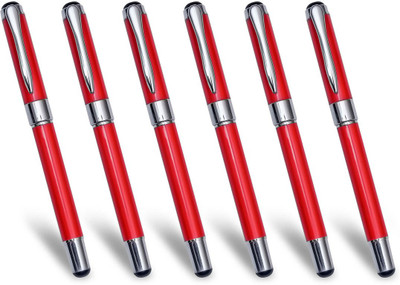 

PeepalComm Premium Red Ball Pen(Pack of 6)
