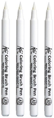

Sakura Koi Round Paint Brushes(Set of 4, White)
