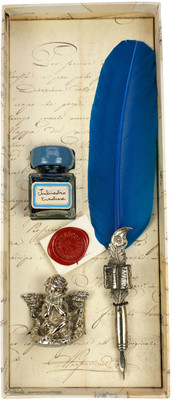 

Rubinato 7045 QUILL, INK WITH CUPID STAND Pen Gift Set