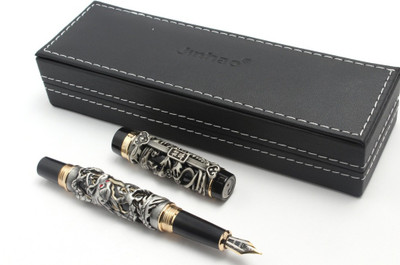 

Jinhao Antique Look Noblest Grey Dragon And Phoenix Fountain Pen