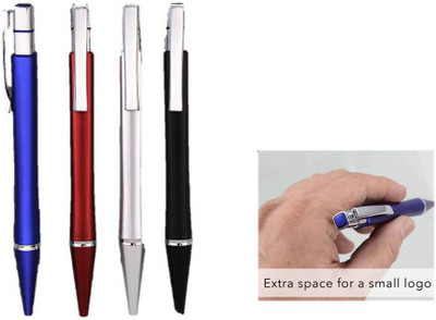 

RIF Square Metal Look (Set of 4 Pcs) Ball Pen(Pack of 4)