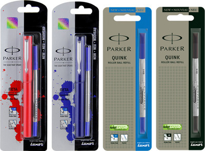 

Parker Beta Standard Roller Ball Pen(Pack of 4)
