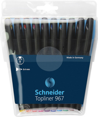 

Schneider Topliner 967 (Set of 10) Fineliner Pen