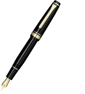 

Sailor Professional Gear Slim Black Gold Trim Medium Nib Fountain Pen