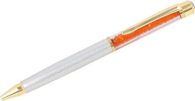 

Jewel Fuel German Silver Swarovski Crystal Filled Ball Pen