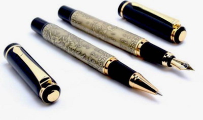 

Neo Gold Leaf Emotion Fountain Pen(Pack of 2)