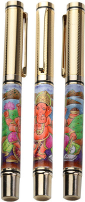 

Omkraft Hand Painted Emotion Roller Ball Pen