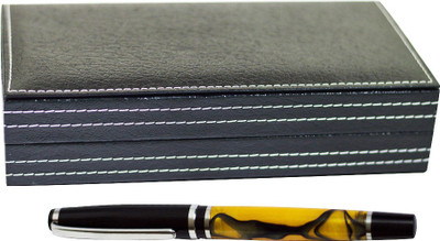 

Bird In Blue Limited Edition Agate Ball Pen