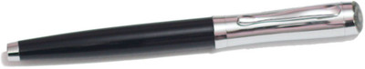 50% OFF on Perfect Black Contemporary With Chromed Metal Cap Roller Ball Pen 50% OFF on Perfect Black Contemporary With Chromed Metal Cap Roller Ball Pen