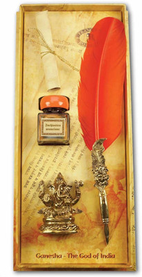 

Rubinato Ganesha Set Feather Fountain Pen