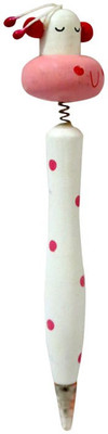 

DCS White Wooden Ball Pen