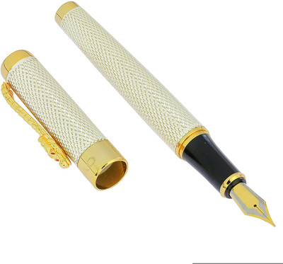 

Neo Gold Leaf Golden Dragon Carved Fountain Pen