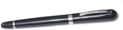 

BAOER Black Contemporary Metal with Silver Trim Roller Ball Pen
