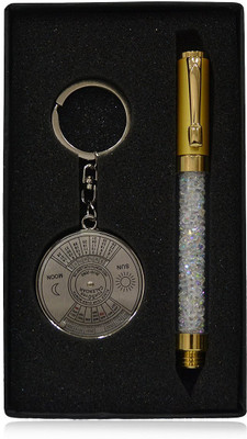 

Jaycoknit Knight N Day's ANTIOCH Part II Metal Pen,Calendar Key chain Corporate Pen Gift Set(Pack of 2)