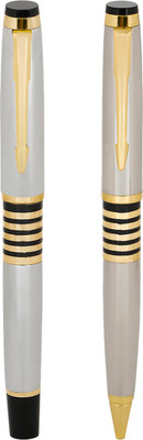 

Giftvenue Golden Metallic Finish Pen Gift Set(Pack of 2)