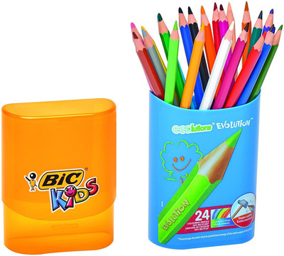 

BIC Kids Evolution Colouring Pencils (Case of 24) Stationery Set(Pack of 24)