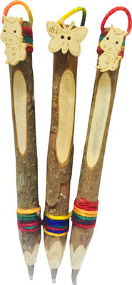 

Priyankish Wooden Pens Ball Pen(Pack of 3)