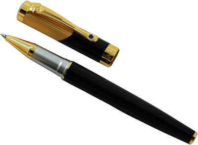 

Auteur Designer Series With Golden Carving and Gemstone Roller Ball Pen