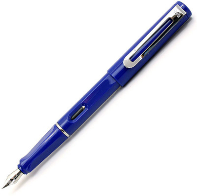 

Jinhao Gloss Blue and Chrome Clip Fountain Pen