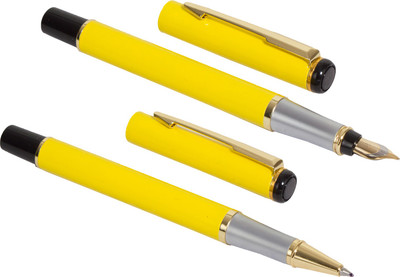 

Auteur 801 Executive Pen Set Yellow Fountain Pen(Pack of 2)