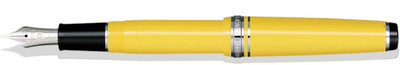 Sailor Professional Gear Yellow Rhodium Trim Broad Nib Fountain Pen