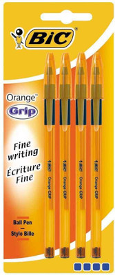 

BIC Orange Grip Ball Pen(Pack of 4)
