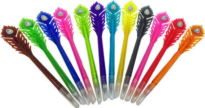 

Gayatri Creations PEACOCK Gel Pen(Pack of 12)