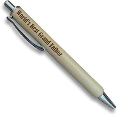 

Tied Ribbons World Best Grand Father Silver Jotter Ball Pen