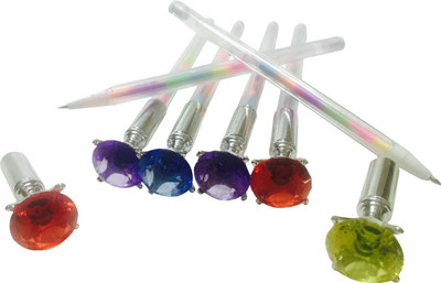 

Priyankish Diamond Pens Gel Pen(Pack of 3)