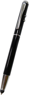 

Legend I-Tech Multi-Fuction Black Shining Stylus + Ball Pen + LED Flash Light + Laser Pointer Ball Pen