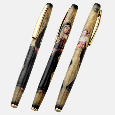 

Omkraft Hand Painted Emotion Roller Ball Pen