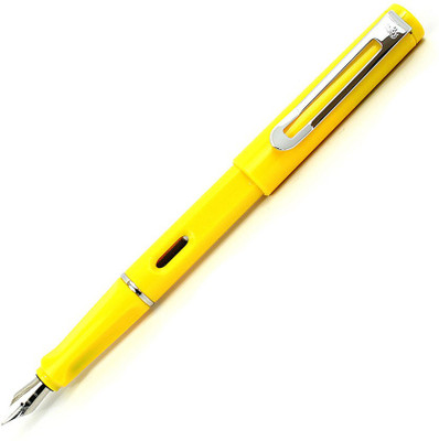 

Jinhao Gloss Yellow and Chrome Clip Fountain Pen