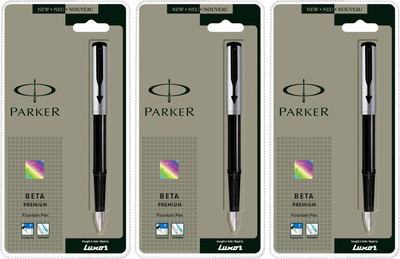

Parker Beta_7272 Fountain Pen(Pack of 3)