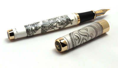 

Jinhao Dancing Ganesh With Dandiya & Om Fountain Pen