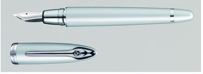 

Mercedes Silver Lacquer Fountain Pen
