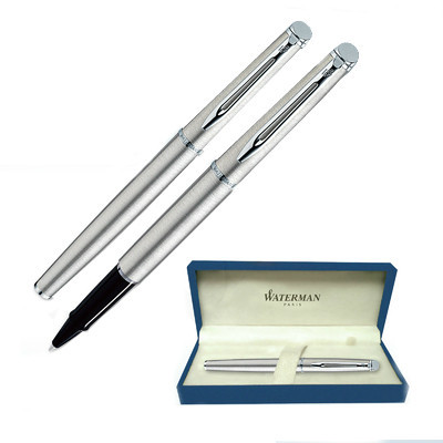 

Waterman Hemisphere Stainless Steel Roller Ball Pen