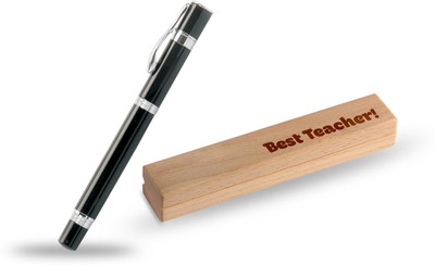 

Presto Happy Teachers Day Gift with Engraved Wooden Box For My Sir Roller Ball Pen(Pack of 2)