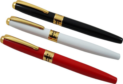 

Auteur Dikawn Slim Nib Executive Collection Roller Ball Pen(Pack of 3)