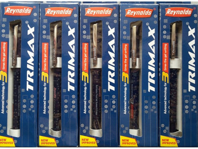 

Reynolds T MAX GEL� BLUE PACK OF 5 PCS Gel Pen(Pack of 5)
