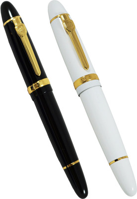 

Auteur Heavy Signature Series Premium Gold Clip Fountain Pen(Pack of 2)