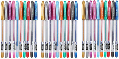 Linc Shine Sparkle Glitter Gel Pen(Pack of 30)