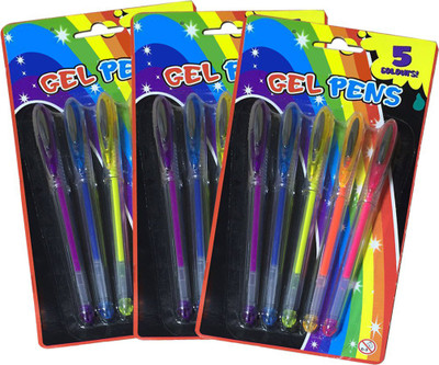 

Toygully Neon Pens Multi-function Pen(Pack of 5)