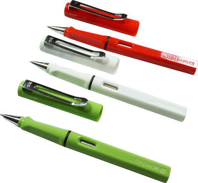 

Jinhao 599 Safari Set of Three Roller Ball Pen(Pack of 3)