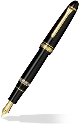 

Sailor 1911 Nagahara Black Gold Trim Concord Nib Fountain Pen