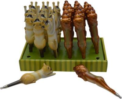 Knott Lion & Cat Ball Pen(Pack of 24)