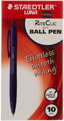 

Staedtler Luna RiteClic Ball Pen(Pack of 10)